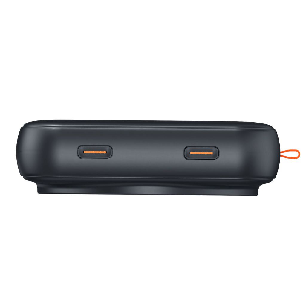 2-in-1 PowerBank with wireless, Type-C charging; sleek design, LED display, magnetic attachment, dual port for fast charge.