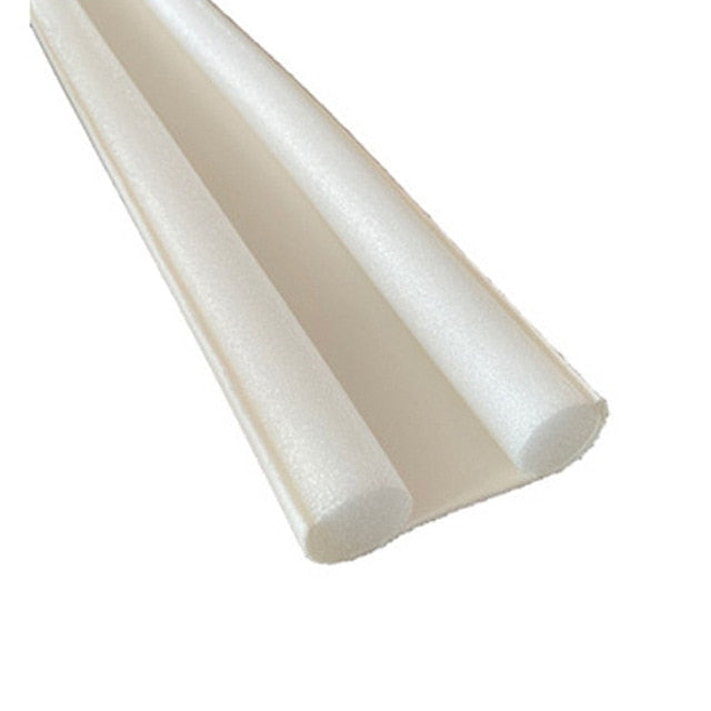 Stop cold drafts & save energy with this 2-pack household door seal & draft stopper for insulation.