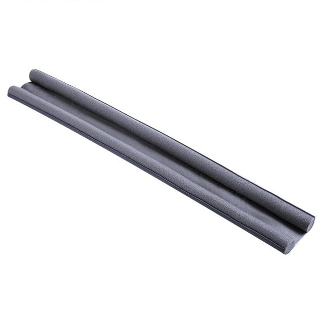 Durable 2-pack door seal draft stopper for superior cold protection, noise reduction & energy saving.
