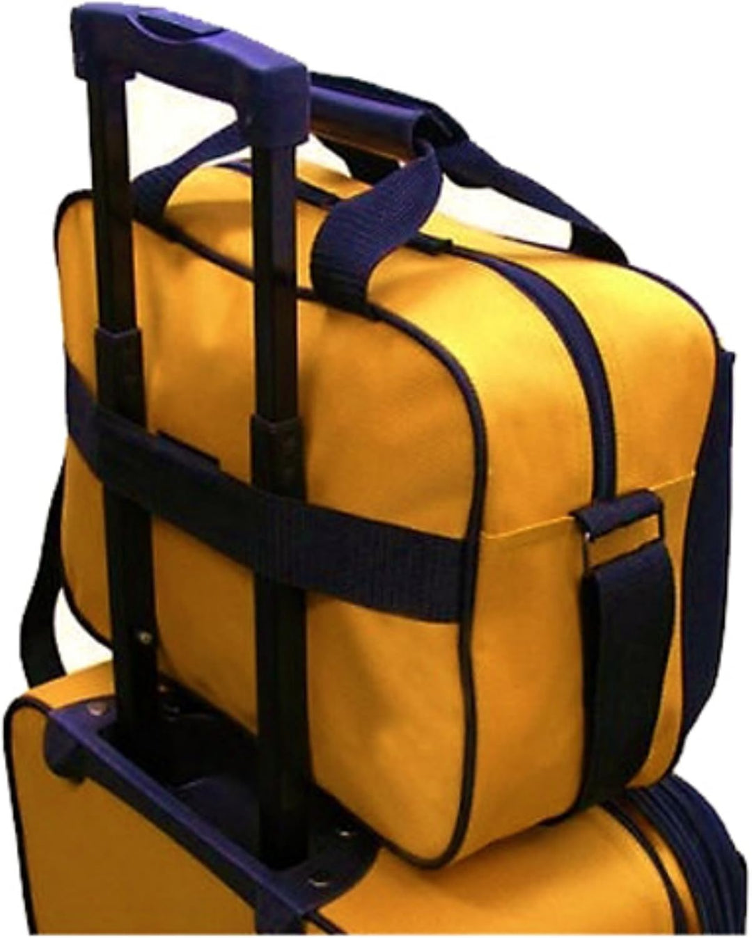Durable skate wheels on black softside carry-on luggage, offering smooth rolling travel.