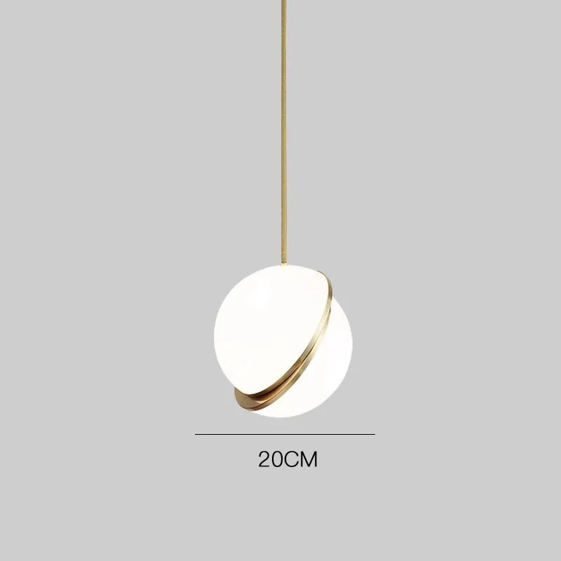 Modern Crescent Pendant Lamp