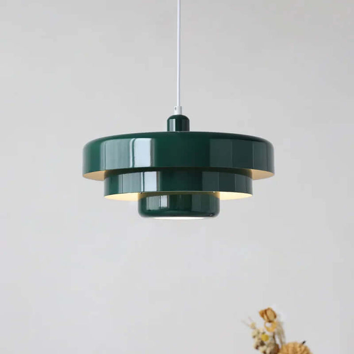 Iron Pendant Light 35cm Industrial Hanging Lamp
