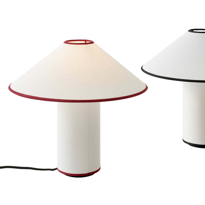 Elegant Metal & Fabric Table Lamp 32cm