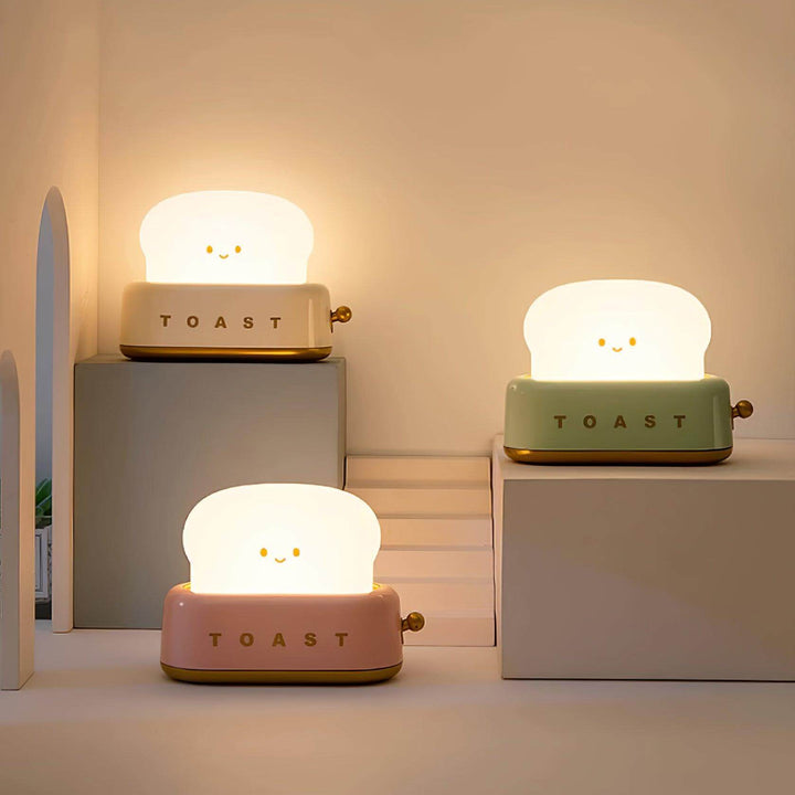 Rechargeable Toaster Lamp, Battery Desk Light