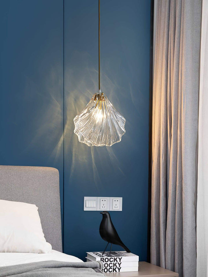 Seashell Glass Pendant Light