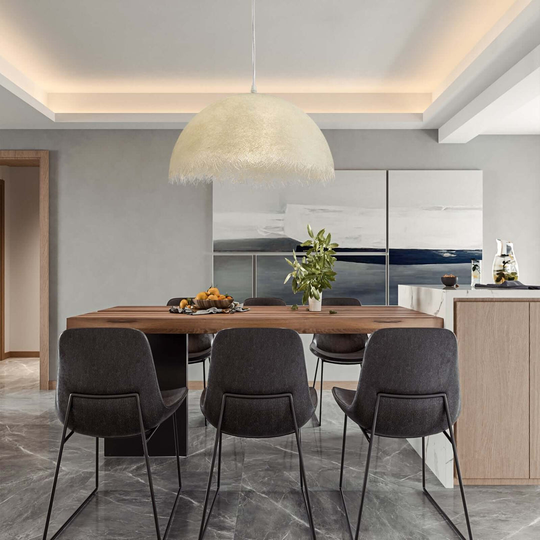 Modern Pendant Lamp Epoxy Resin & Metal