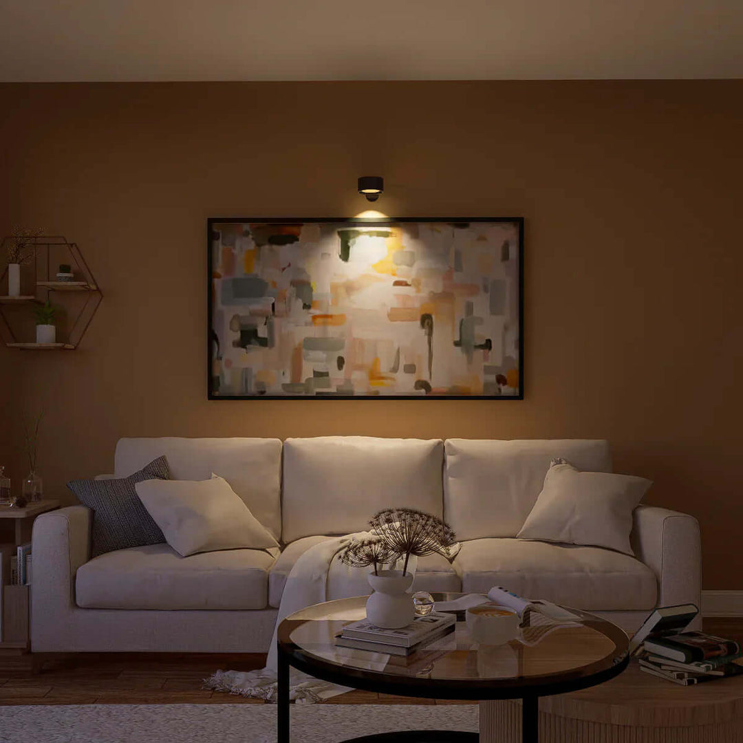 Cordless LED Wall Lamp with 360° Rotation