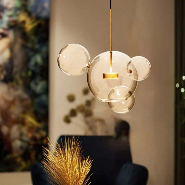 Modern Glass Sphere Pendant Light