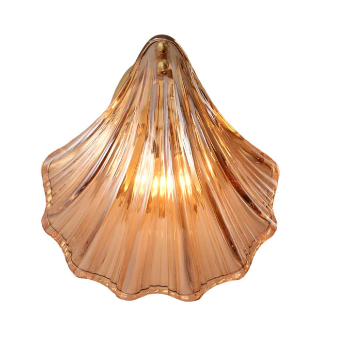 Seashell Wall Light Fixture, Nautical Decor, 20cm