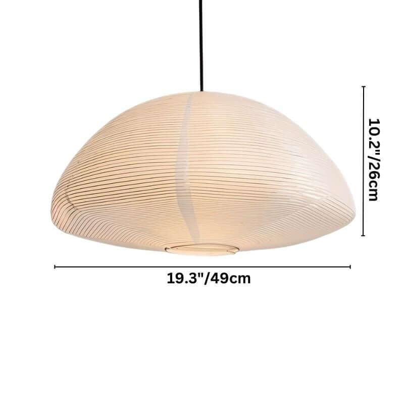 Modern Washi Paper Pendant Light 26cm