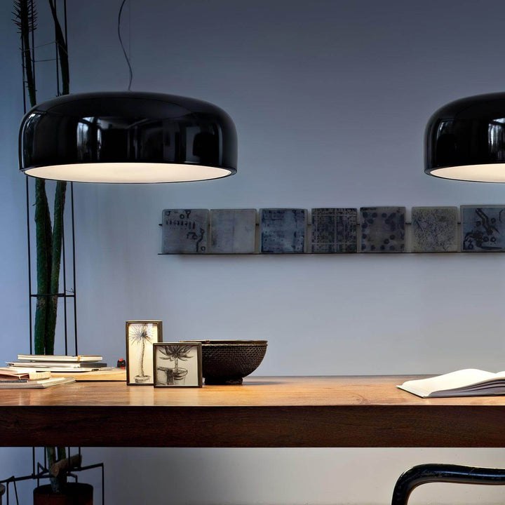Modern Pendant Light 45/60cm - Aluminium & Polycarbonate