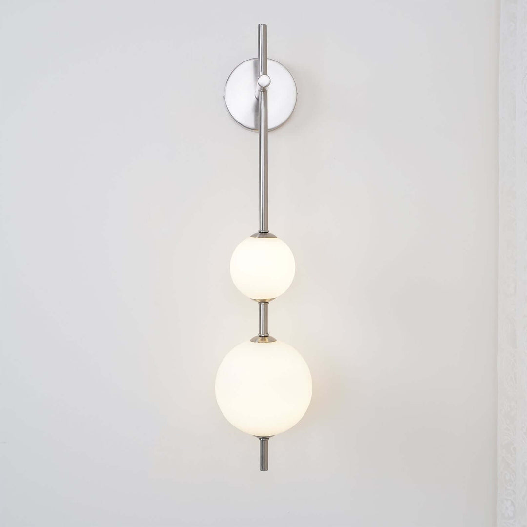 Modern Glass Globe Wall Lamp