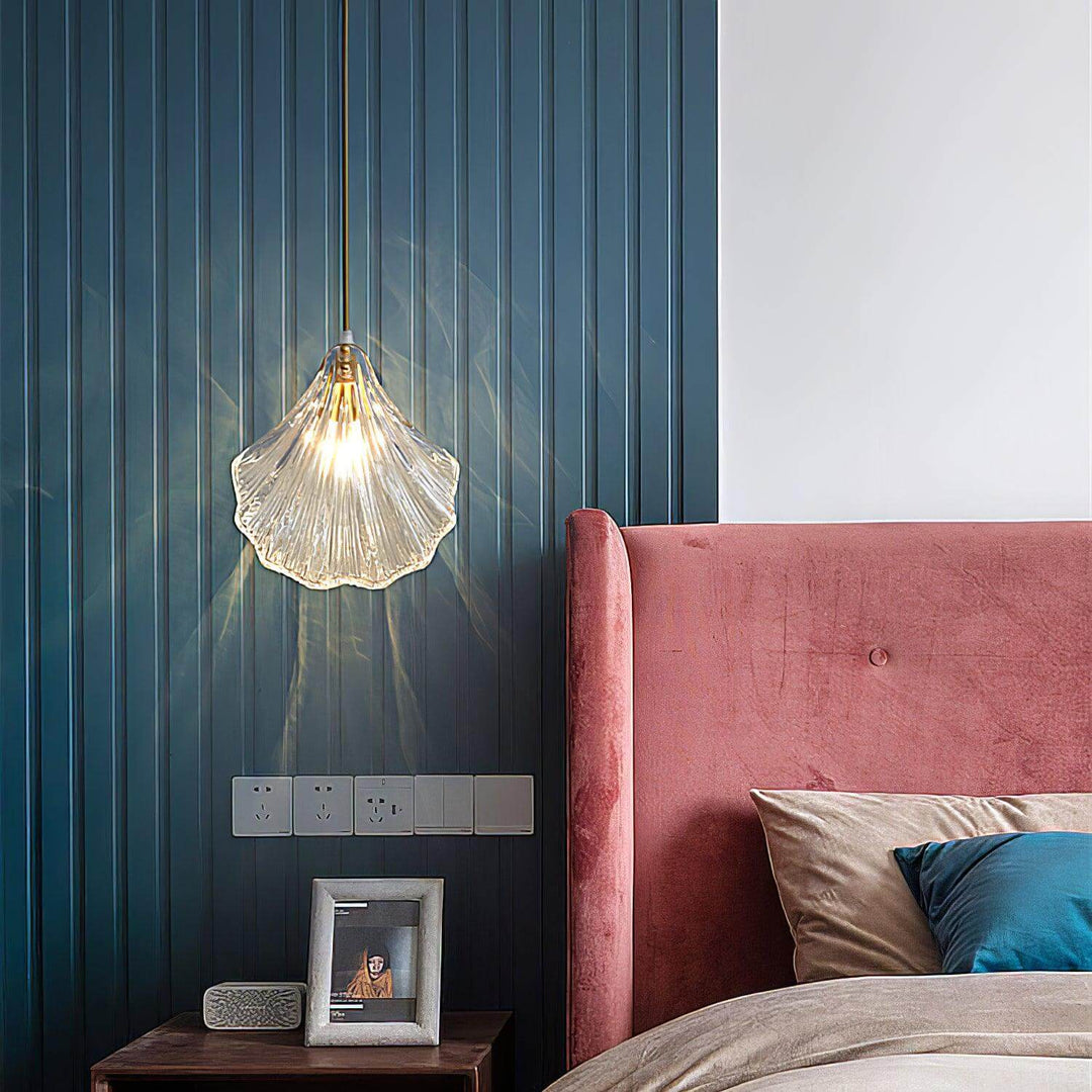 Seashell Glass Pendant Light