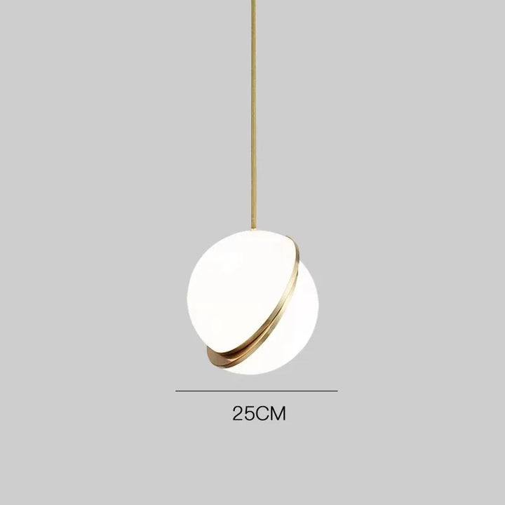Modern Crescent Pendant Lamp