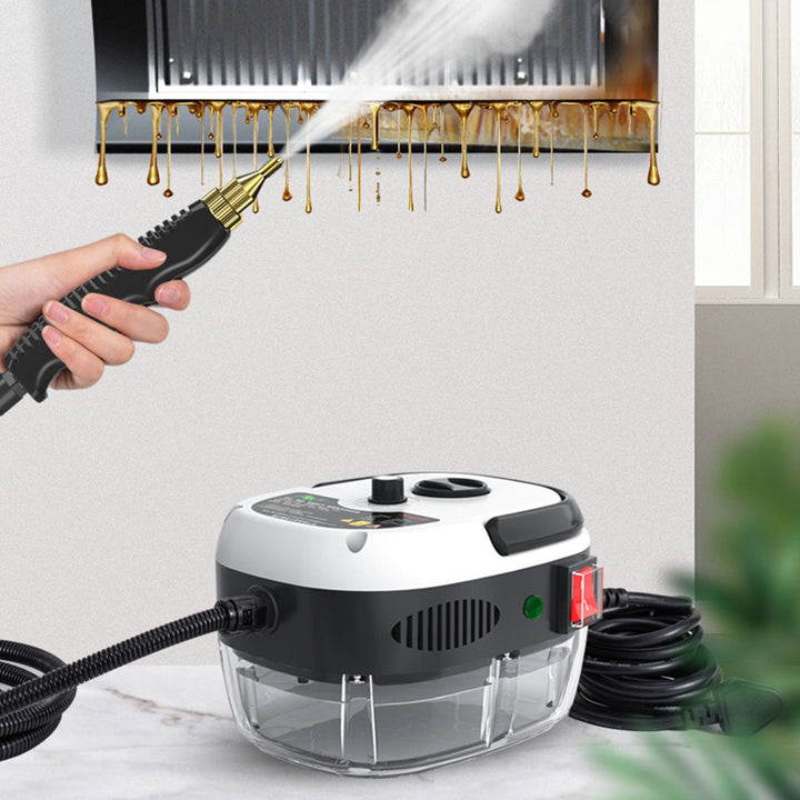 2500W high-pressure steam cleaner for powerful, chemical-free home & kitchen deep cleaning.