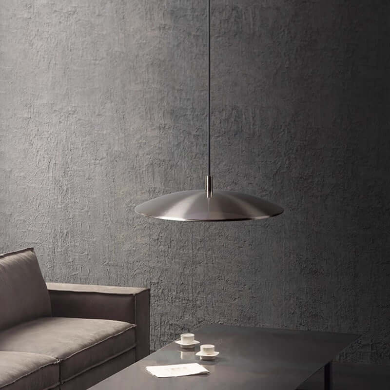 Modern Iron Nickel LED Pendant Light