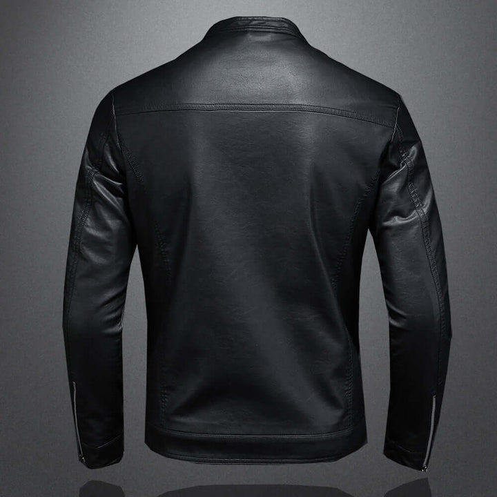 Classic Style Biker Jacket for Men