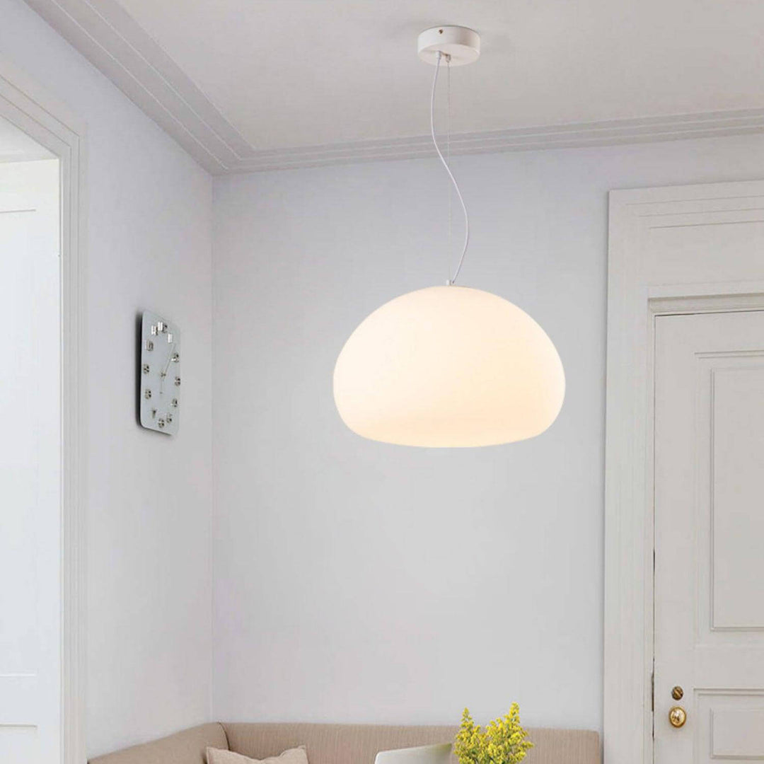Glass Globe Pendant Light Fixture