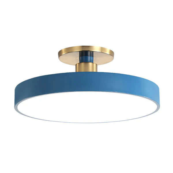 Round Acrylic LED Flush Mount Ceiling Light