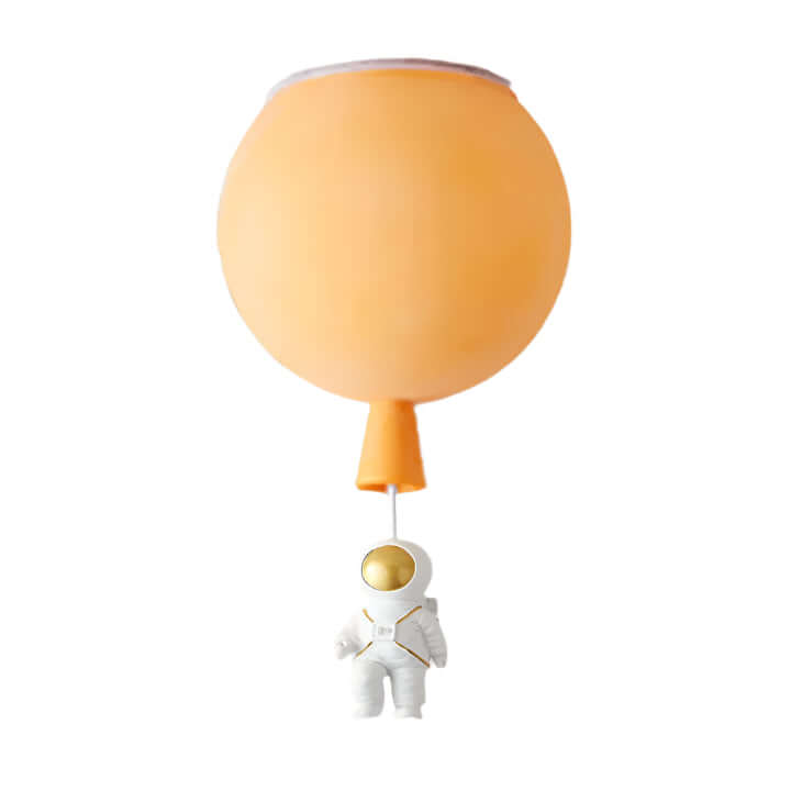Modern Moon Astronaut LED Ceiling Light