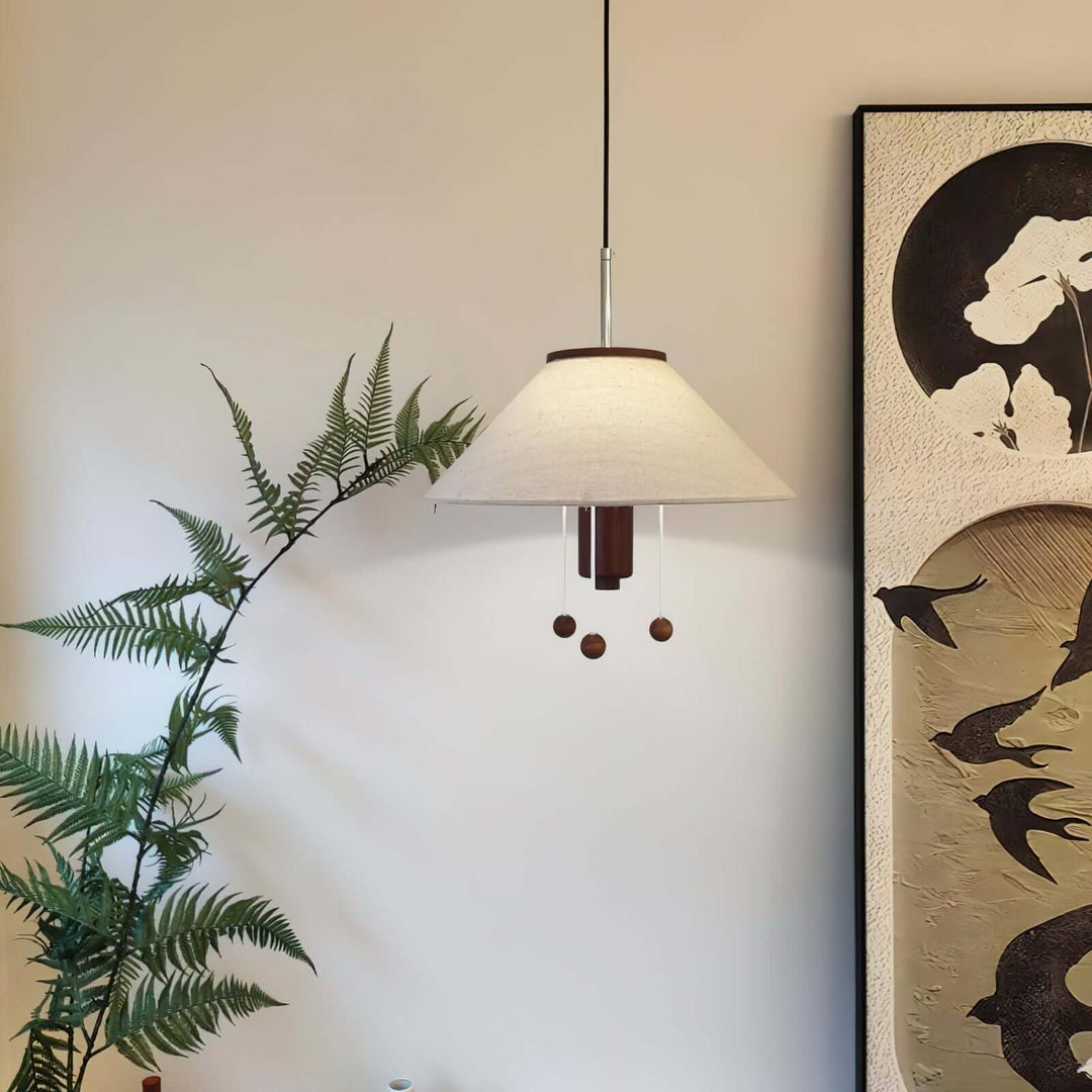 Nautical Pendant Lamp with Metal Accents