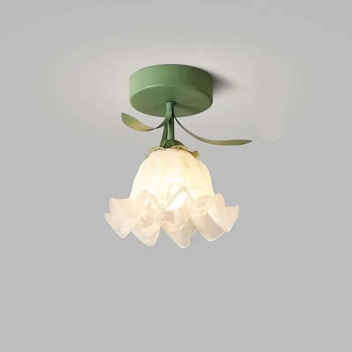 Tiffany Style Mini Floral Ceiling Light