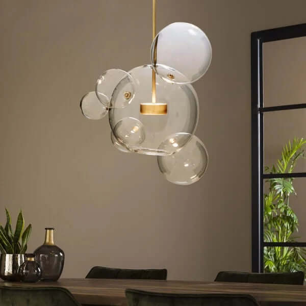 Modern Glass Sphere Pendant Light