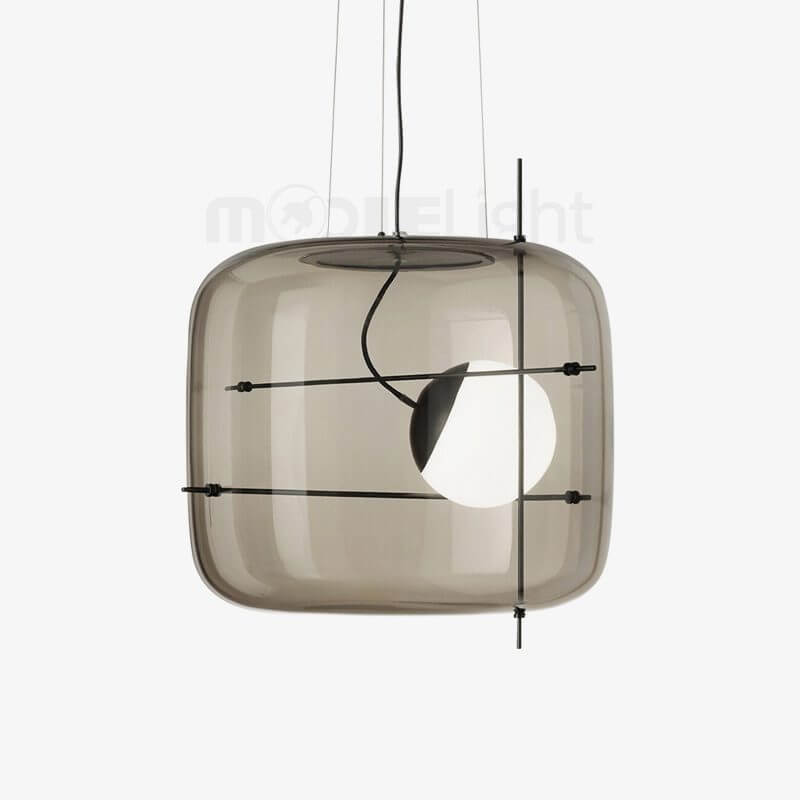 Modern Glass Pendant Light 30cm