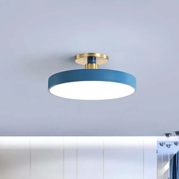 Round Acrylic LED Flush Mount Ceiling Light