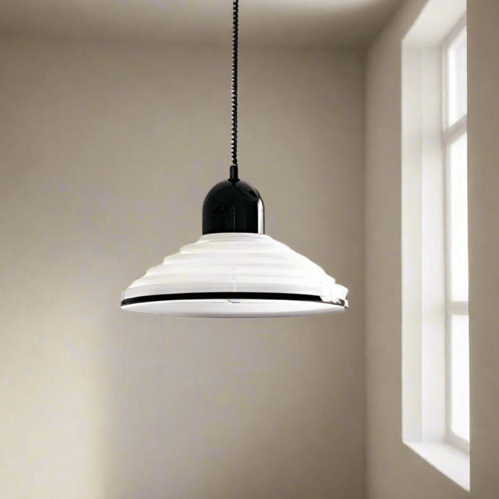 Cream Glass Pendant Lamp