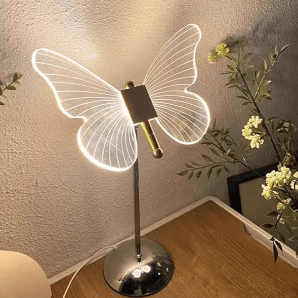 Decorative Butterfly Crystal LED Table Lamp