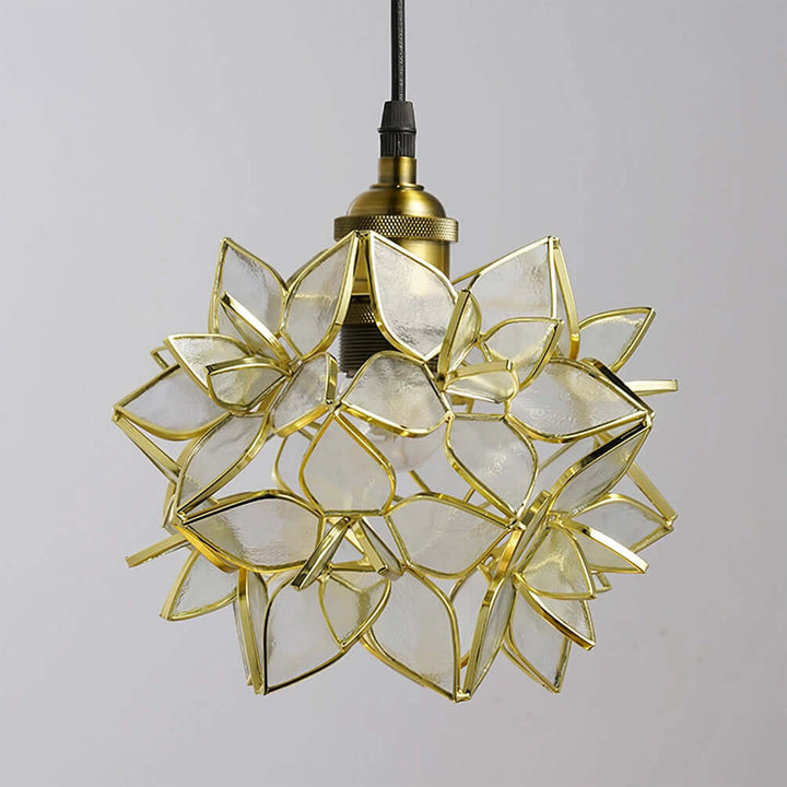 Capiz Shell Pendant Light, 20cm, Elegant Hanging Lamp