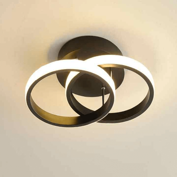 Modern 3-Ring LED Ceiling Light