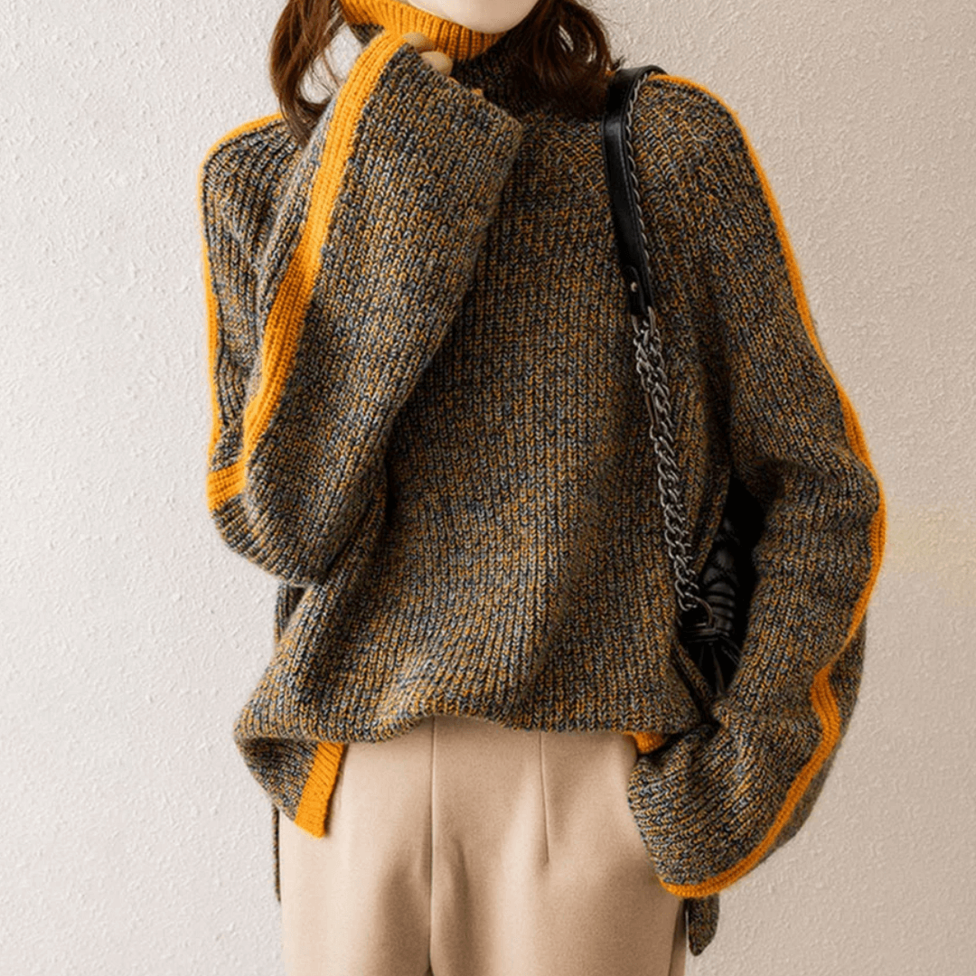 Knit Turtleneck Sweater