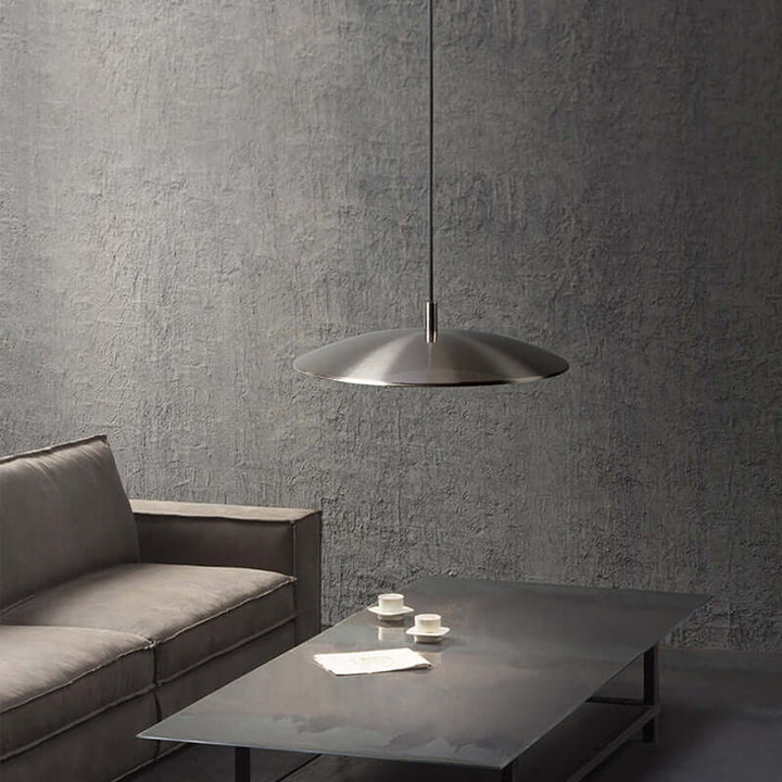 Modern Iron Nickel LED Pendant Light