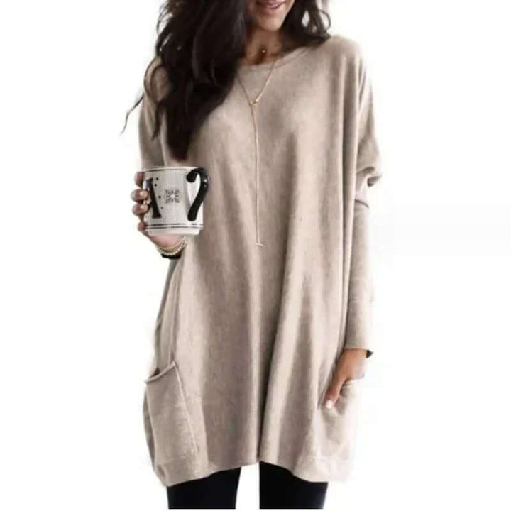 Oversized Tunic Sweater for Women