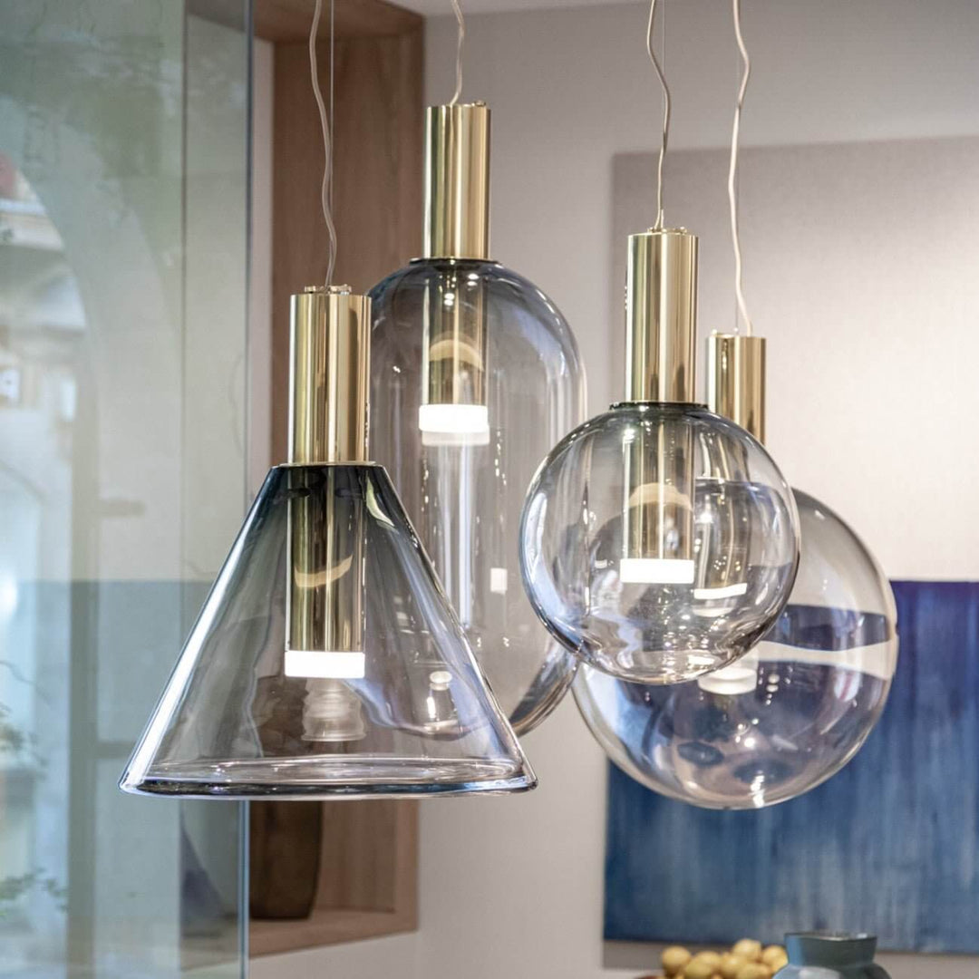 Modern Glass Pendant Lamp for Ambient Lighting