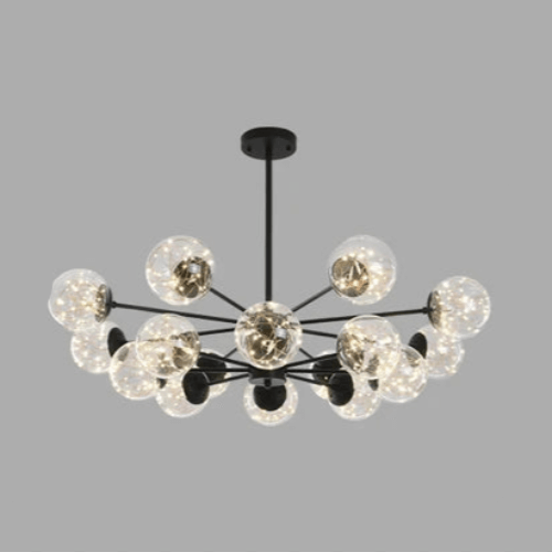 Elegant Glass Ball Chandelier