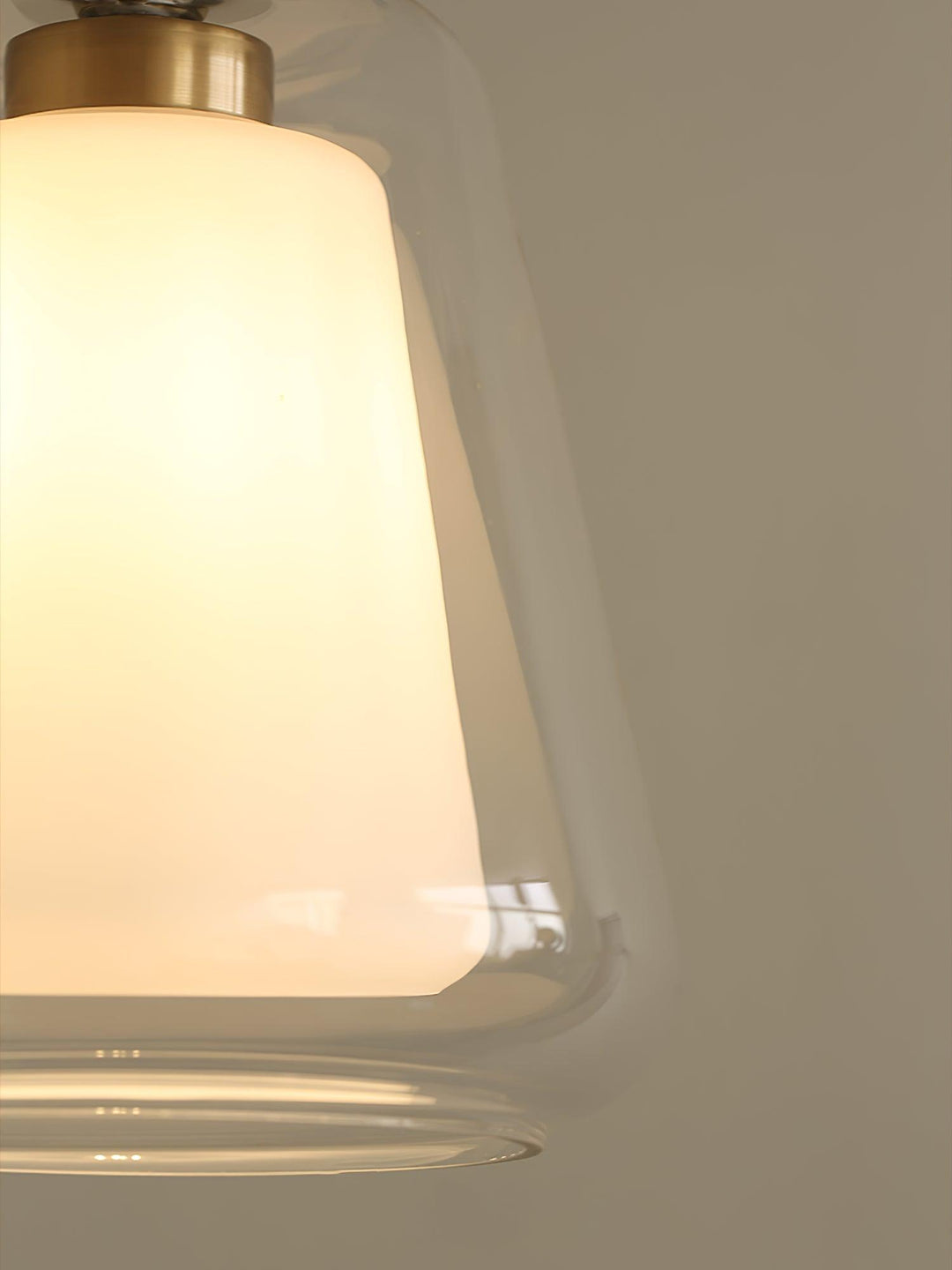 Modern Glass Pendant Light 27cm