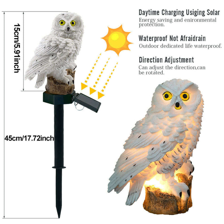 Solar Owl Garden Light (2-Pack)