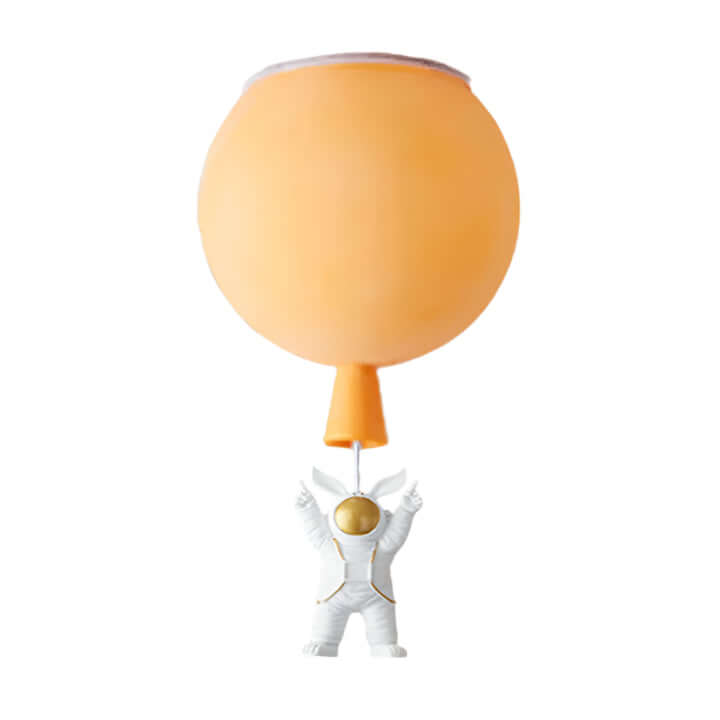 Modern Moon Astronaut LED Ceiling Light