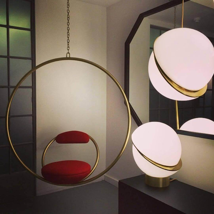 Modern Crescent Pendant Lamp