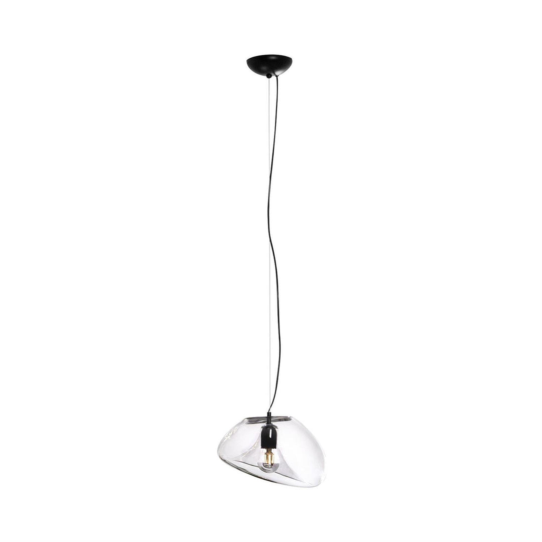 Modern Glass Pendant Lamp, Water Drop Design