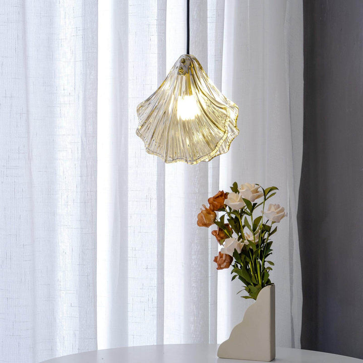 Seashell Glass Pendant Light