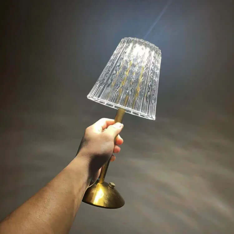 Cordless Crystal Table Lamp