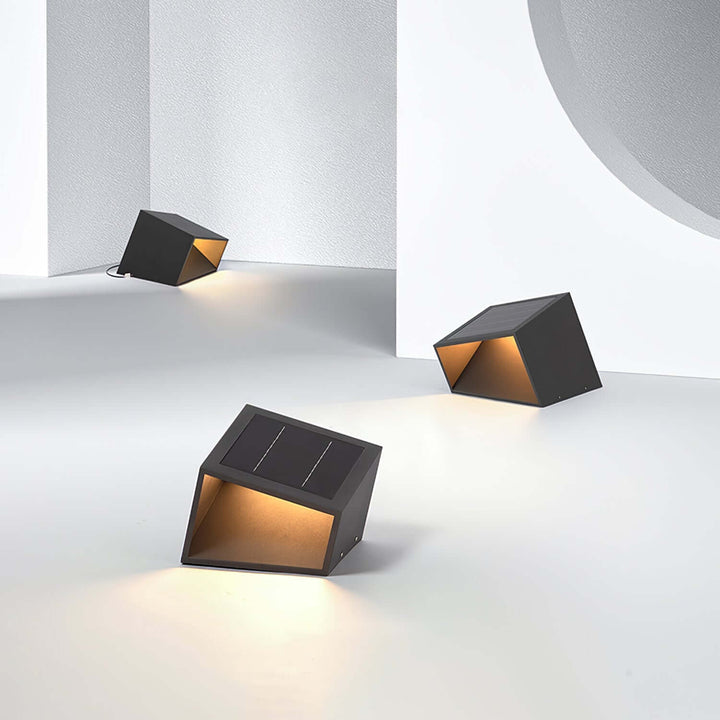 Solar Cube Garden Light - Outdoor LED Lamp