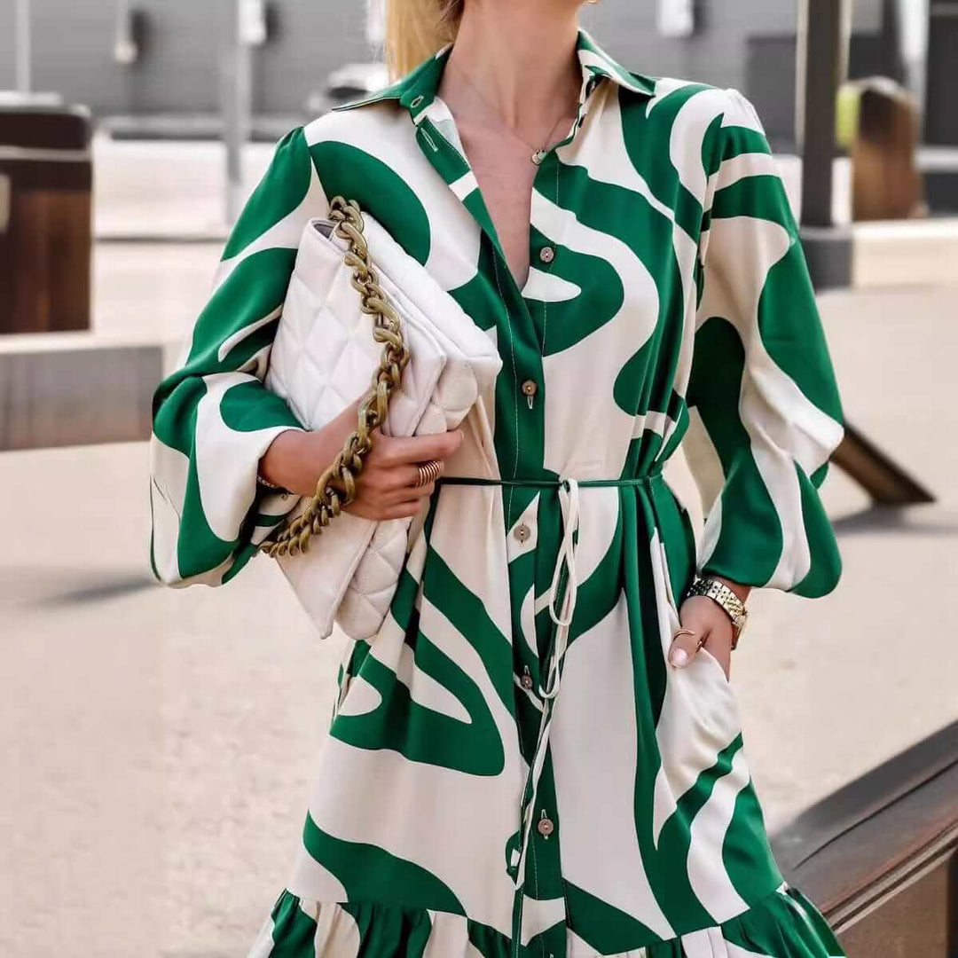 Elegant Maxi Dress - Flowing Gown