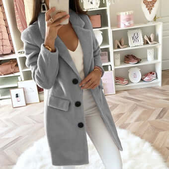 Women's Double Breasted Coat