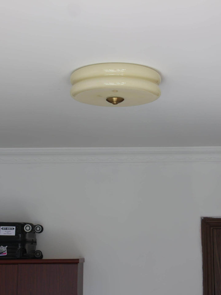 Geometric Art Deco Ceiling Light Fixture