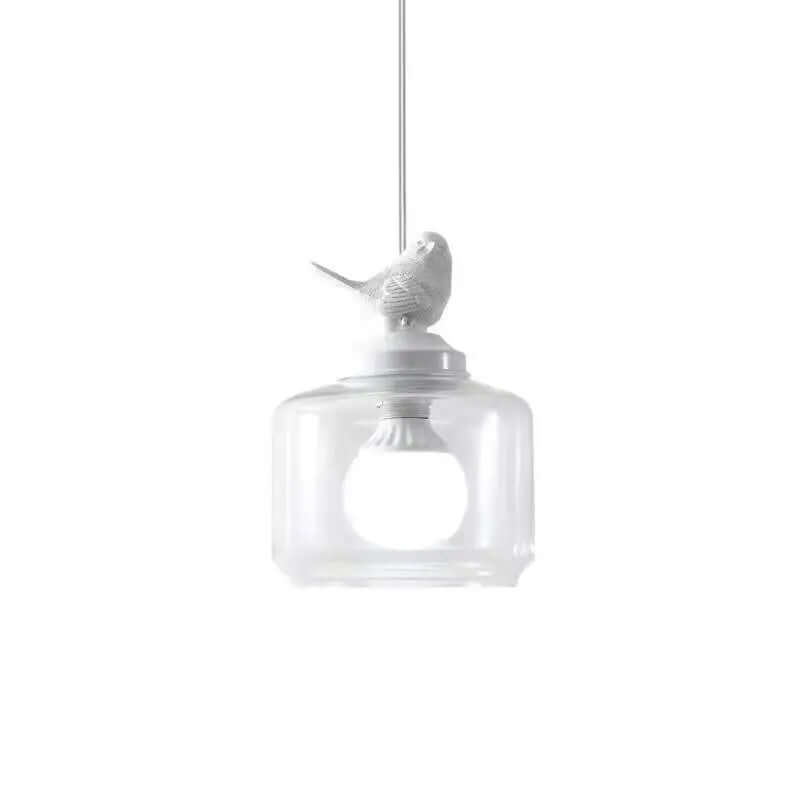 Decorative Bird Hanging Lamp with LED Bulbs